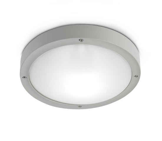 Lamp Leds-C4 - Basic Aluminium Уличные потолочные  - 1