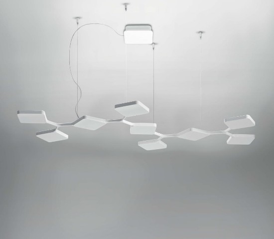 Lamp Linea Light - Quad P9 Pendant  - 1