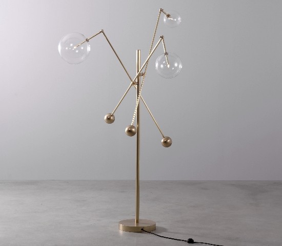Lamp Schwung Home - Milan 3 Arm Floor  - 1