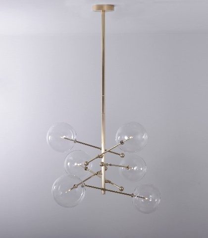 Šviestuvas Schwung Home – RD15 6 Arm Chandelier