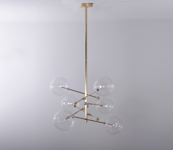 Lamp Schwung Home - RD15 6 Arm Chandelier Подвесные  - 1