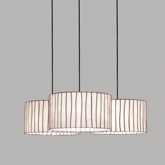 Lamp a-emotional light - Curvas Chandelier Small Pendant  - 1