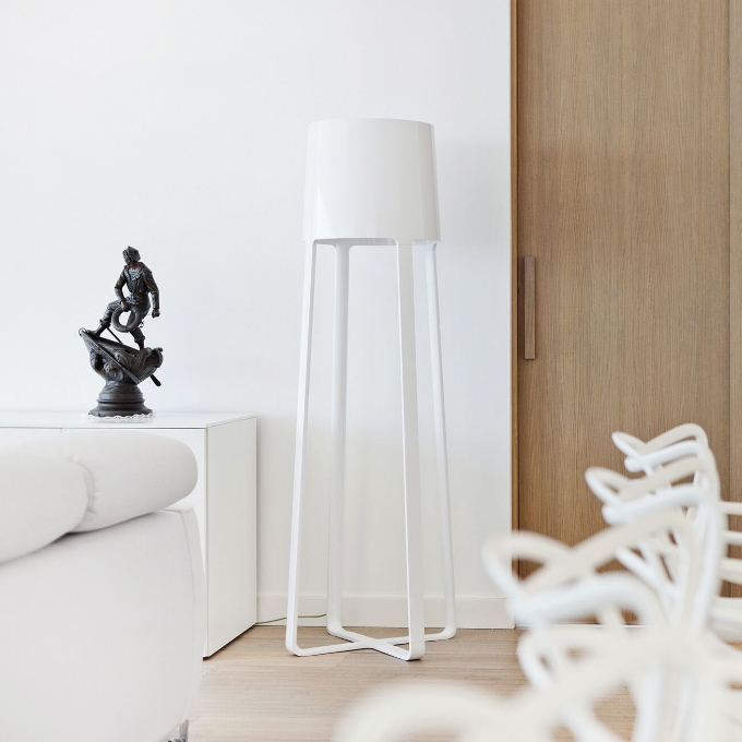 Lamp aEstiluz - Poulpe White Floor  - 1