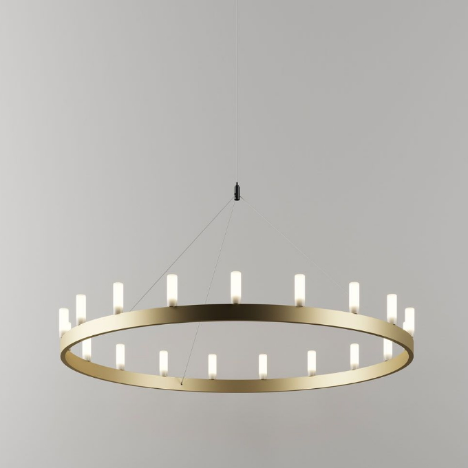 Lamp Fontana Arte - Chandelier Pendant  - 1
