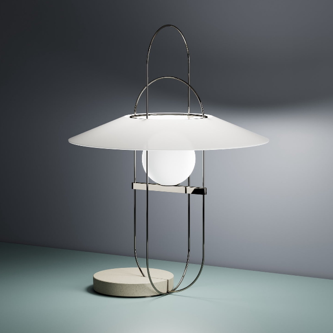 Lamp Fontana Arte - Setareh 4384 Table  - 2