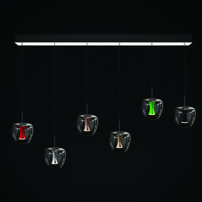 Lamp Quasar - Apple Mood Pendant  - 5