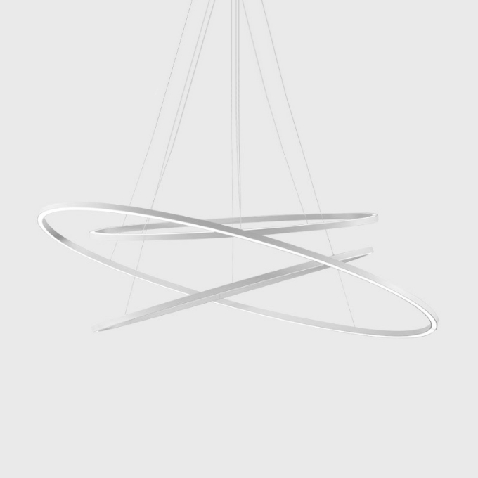 Lamp Nemo - Ellisse Triple Подвесные  - 1