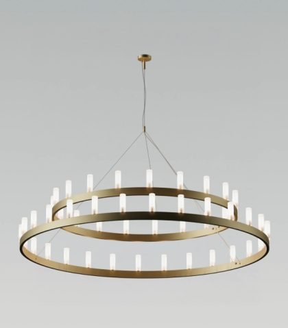 Lamp Fontana Arte - Chandelier Double