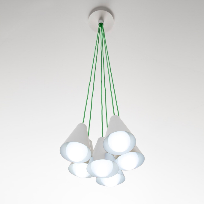 Lamp Zava - Cono 6 Pendant  - 1