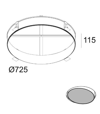 Supernova 65 Recessed Kit