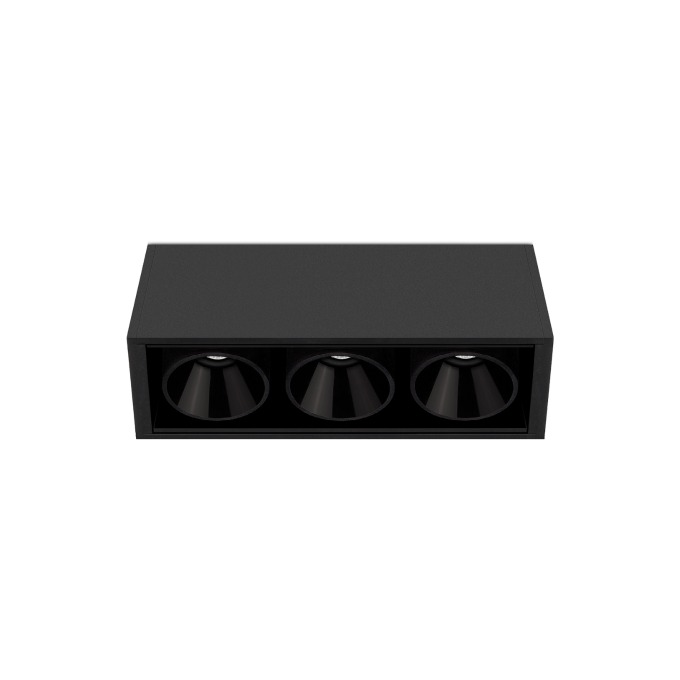 Lamp Arkoslight - Black Foster Surface 3 Прикрепляемые к потолку  - 1