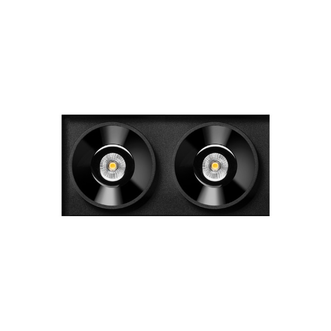 Lamp Arkoslight - Black Foster Trimless Залепляемые  - 6