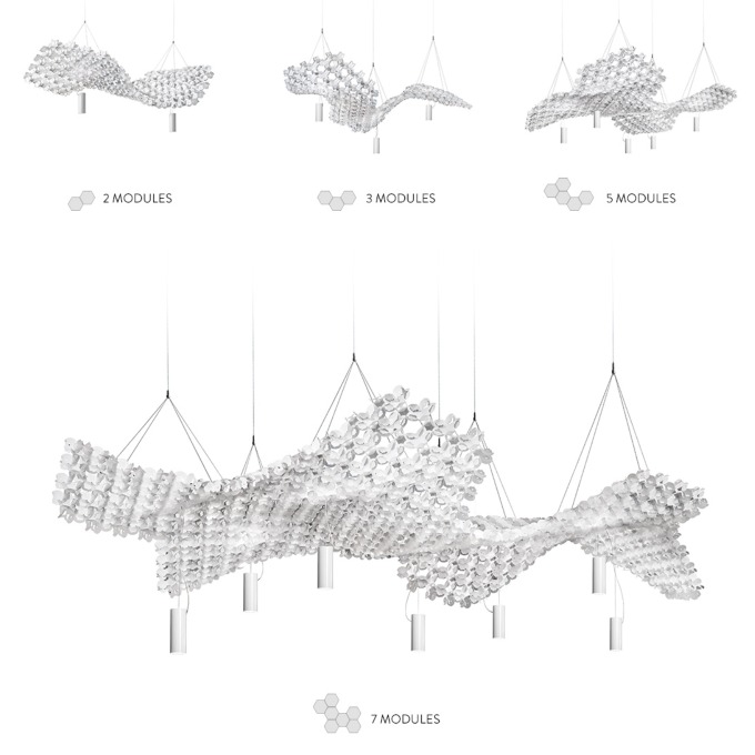 Šviestuvas Slamp – Nuvem Pakabinamas šviestuvas  - 7