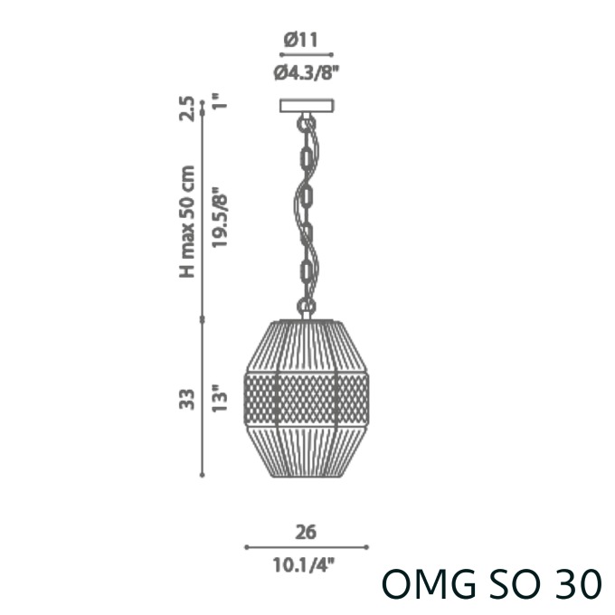 Lamp Light4 - OMG 2020  Pendant  - 6