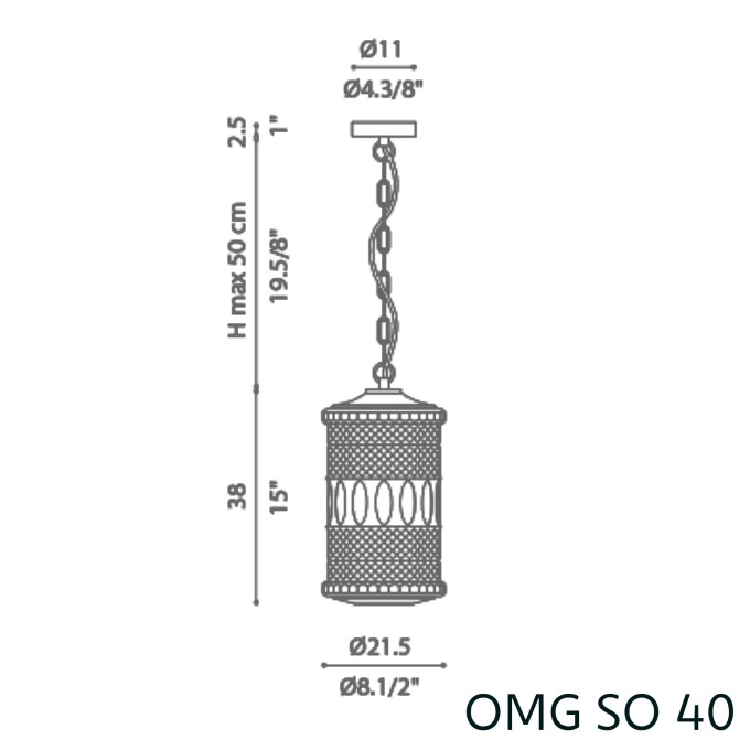 Lamp Light4 - OMG 2020  Pendant  - 7