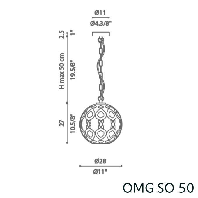 Lamp Light4 - OMG 2020  Pendant  - 8