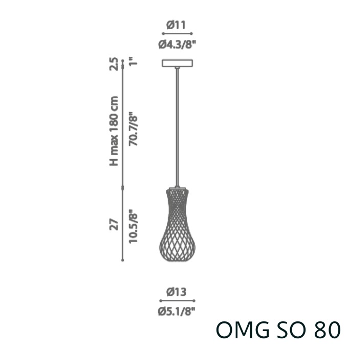 Šviestuvas Light4 – OMG 2020 Pakabinamas šviestuvas  - 11