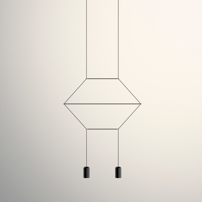 Lamp Vibia - Wireflow Lineal 0320 Pendant  - 1