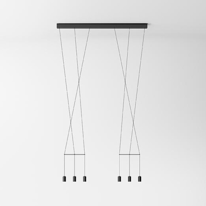Lamp Vibia - Wireflow Lineal 0338 Pendant  - 1