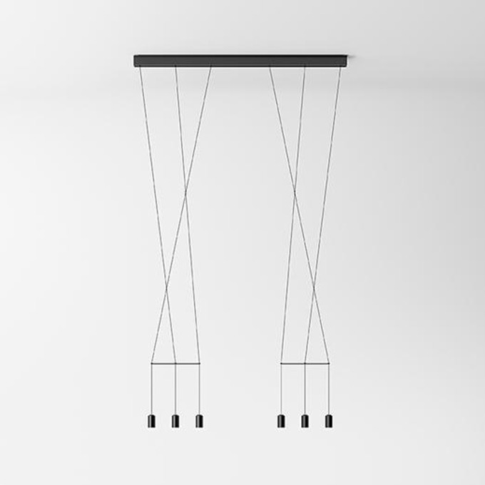 Lamp Vibia - Wireflow Lineal 0338 Подвесные  - 1