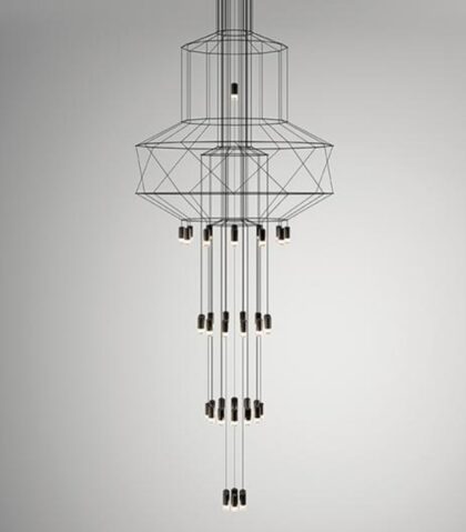 Šviestuvas Vibia – Wireflow Chandelier 0375