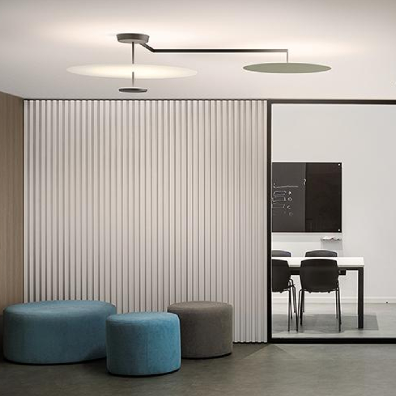 Lamp Vibia - Flat 5910/5924 Ceiling  - 1