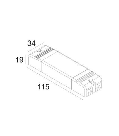 Maitinimo šaltinis 10W 250mA