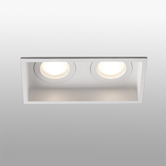 Lamp Faro - Hyde 2L. IP44 Recessed  - 2