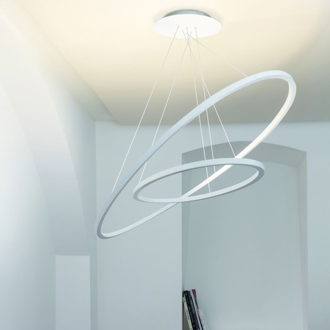 Lamp Nemo - Ellisse Double Mega  Pendant  - 1