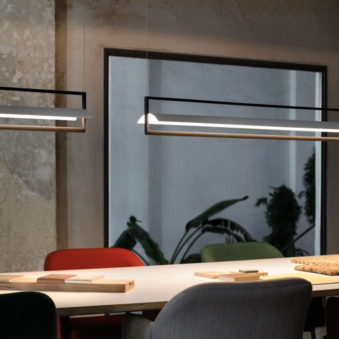 Lamp Vibia - Kontur  Pendant  - 1