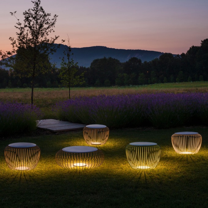 Lamp Vibia - Meridiano Outdoor floor  - 4