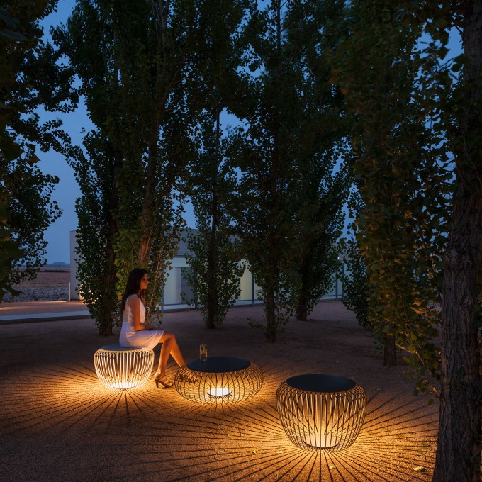 Lamp Vibia - Meridiano Outdoor floor  - 1