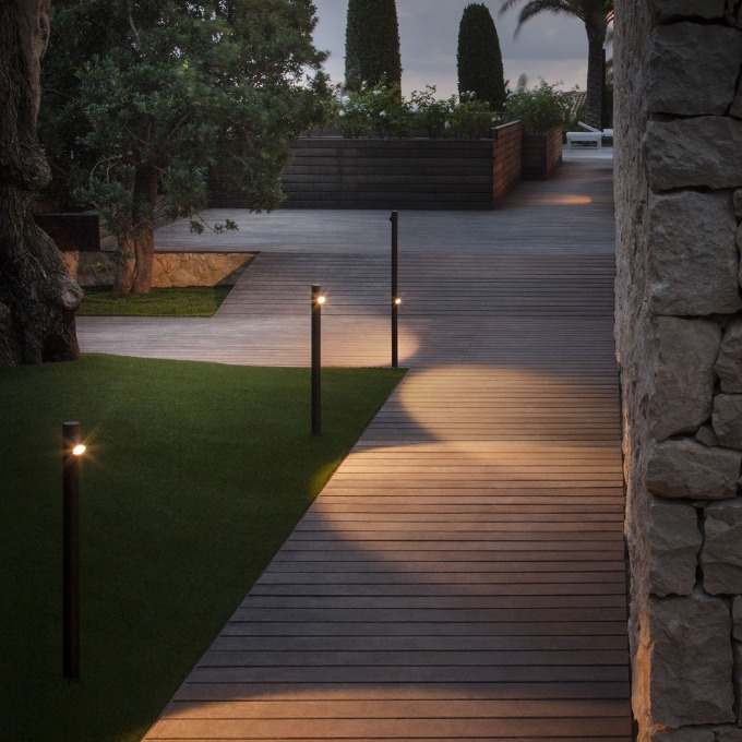 Lamp Vibia - Bamboo Floor Outdoor floor  - 4