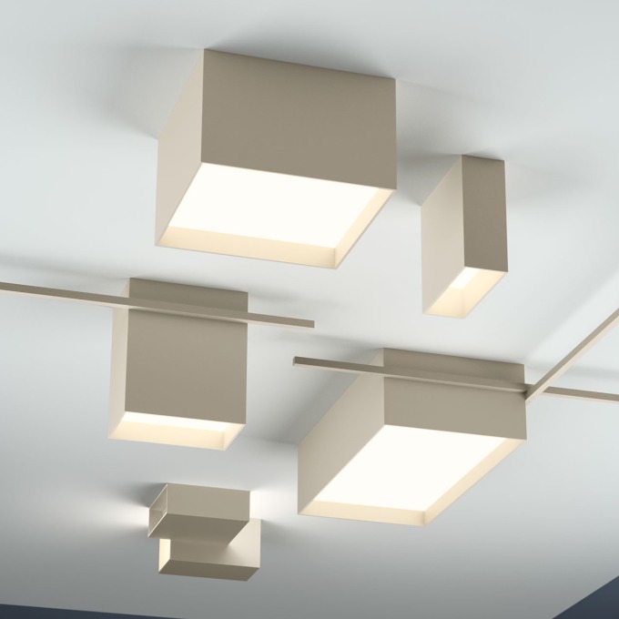 Lamp Vibia - Structural Ceiling Прикрепляемые к потолку  - 1