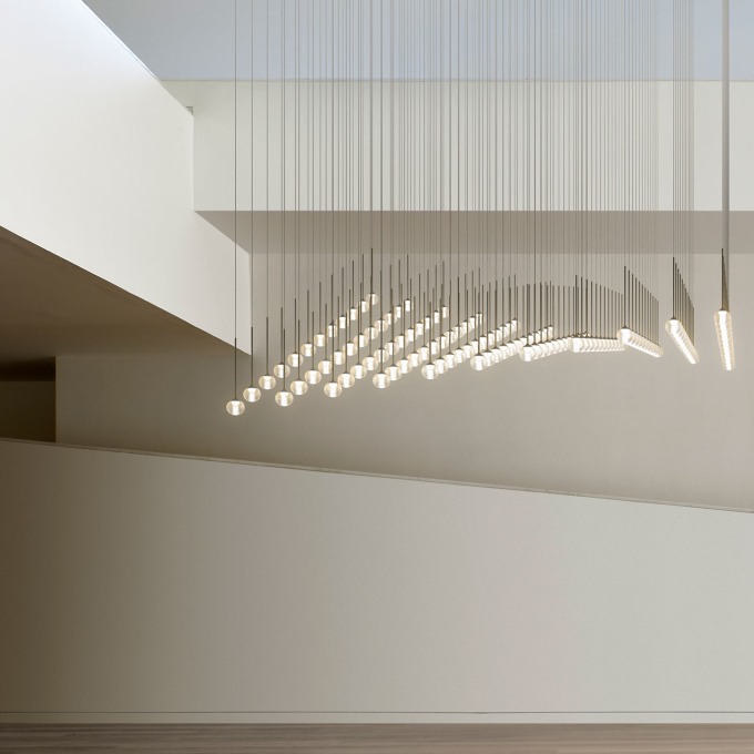 Lamp Vibia - Algorithm Linear Pendant  - 2