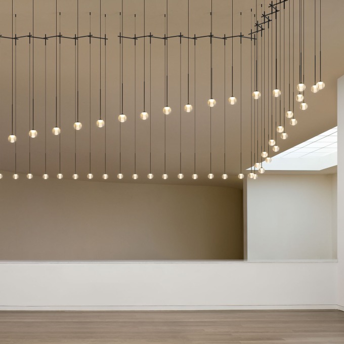 Lamp Vibia - Algorithm Linear Pendant  - 1