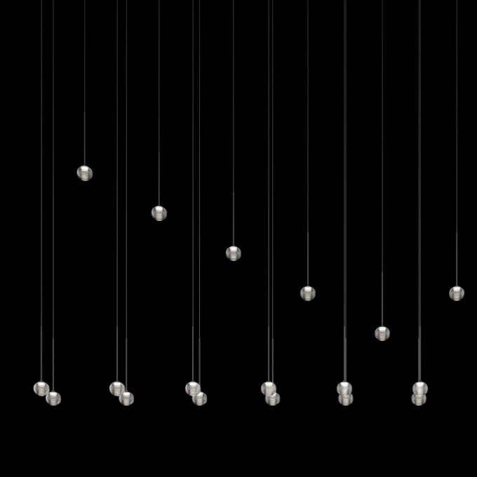 Lamp Vibia - Algorithm Linear Pendant  - 5