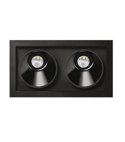 Lamp Arkoslight - Black Foster Asymmetric Recessed 2