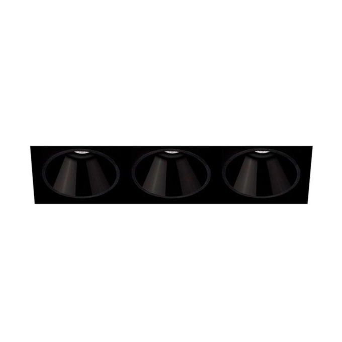 Lamp Arkoslight - Black Foster Asymmetric Trimless 3 Recessed  - 2