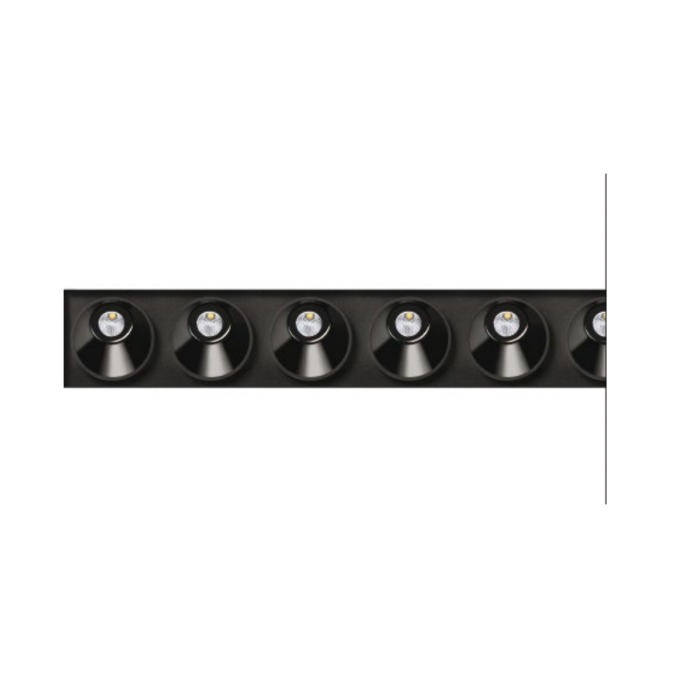 Lamp Arkoslight - Black Foster Asymmetric Trimless 10 Recessed  - 3