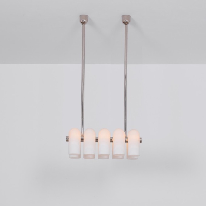 Lamp Schwung Home - Odyssey Linear Chandelier Pendant  - 8
