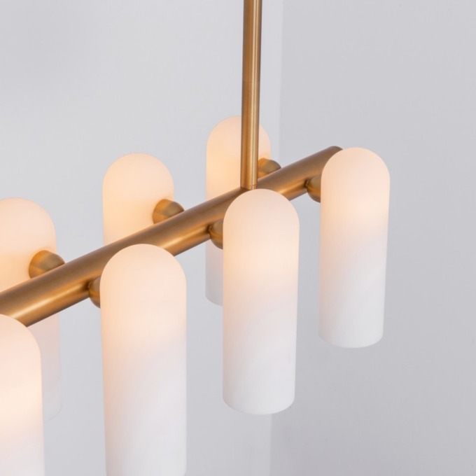 Lamp Schwung Home - Odyssey Linear Chandelier Подвесные  - 5