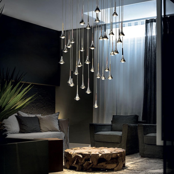 Lamp Lodes - Rain Pendant  - 6