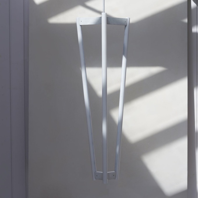 Lamp Michael Anastassiades - Tube Chandelier Pendant  - 4