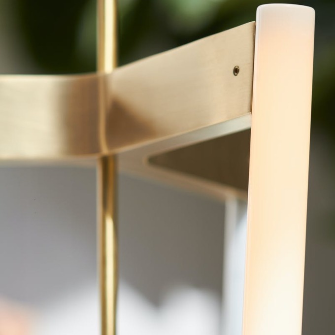 Lamp Michael Anastassiades - Tube Chandelier Подвесные  - 6