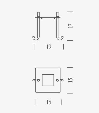 Mais plus que cela je ne peux pas Fixing plate