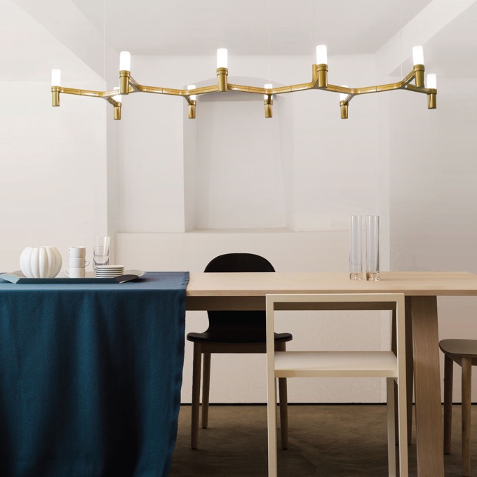 Lamp Nemo - Crown Plana Linea Pendant  - 3