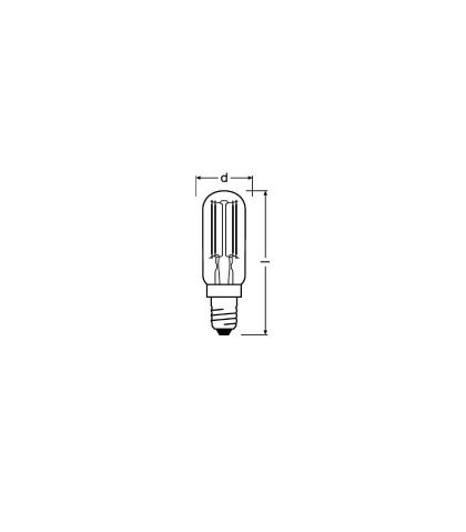Lemputė nedimeriuojama E14 Special T26 4W 470lm 2700K PIN 320°