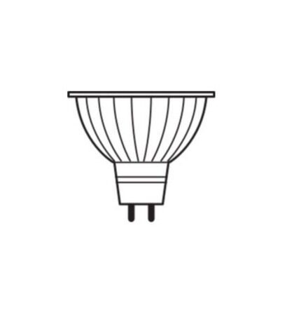 LED DIMMABLE GU5.3 8W 2700K 621lm 36°CRI90