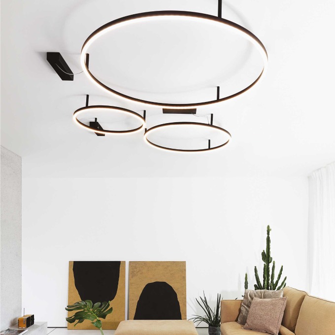 Lamp Ideal Lux -Oracle slim round Прикрепляемые к потолку  - 1